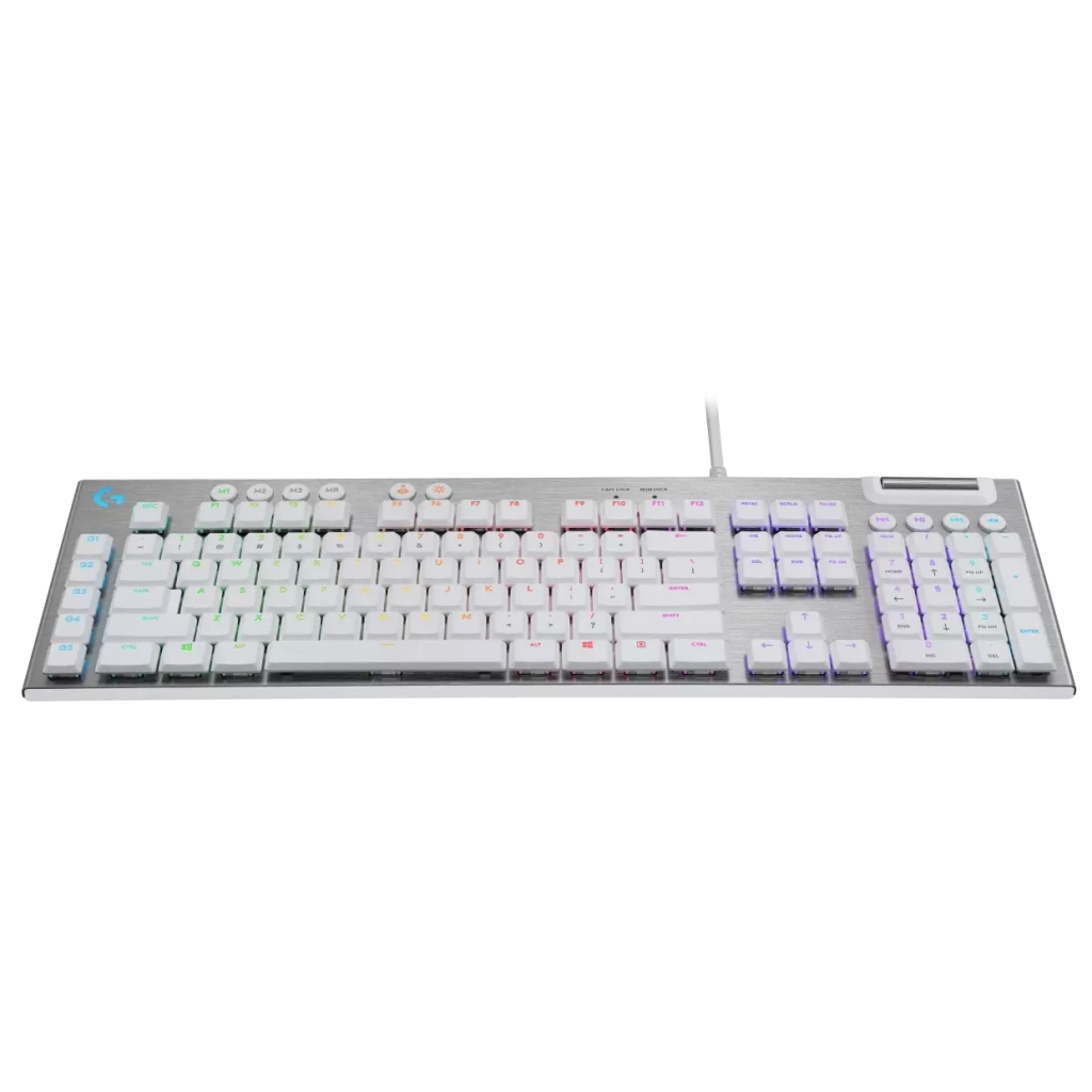 Клавиатура Logitech G815 Lightsync RGB Mechanical GL Tactile USB UA White (920-011359) - 1