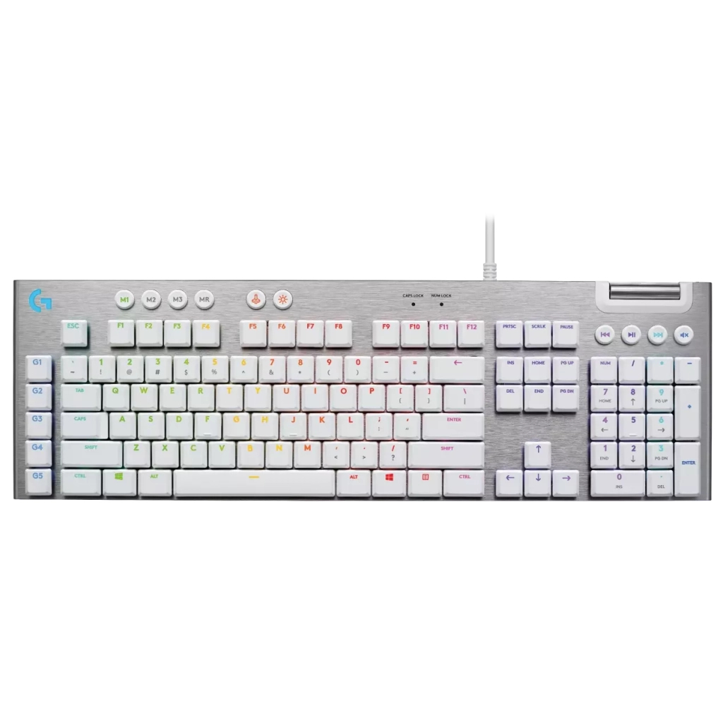 Клавиатура Logitech G815 Lightsync RGB Mechanical GL Tactile USB UA White (920-011359)
