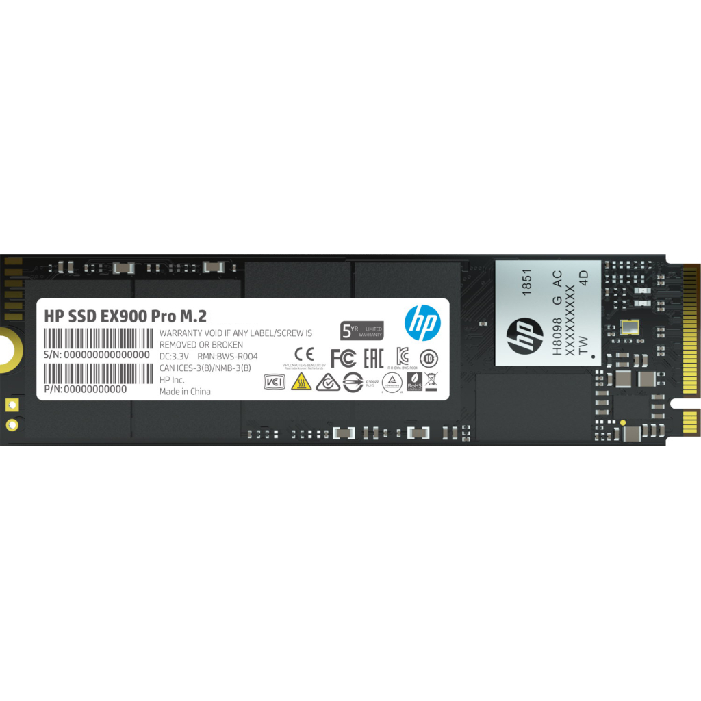 Накопитель SSD M.2 2280 512GB EX900 Pro HP (9XL76AA)