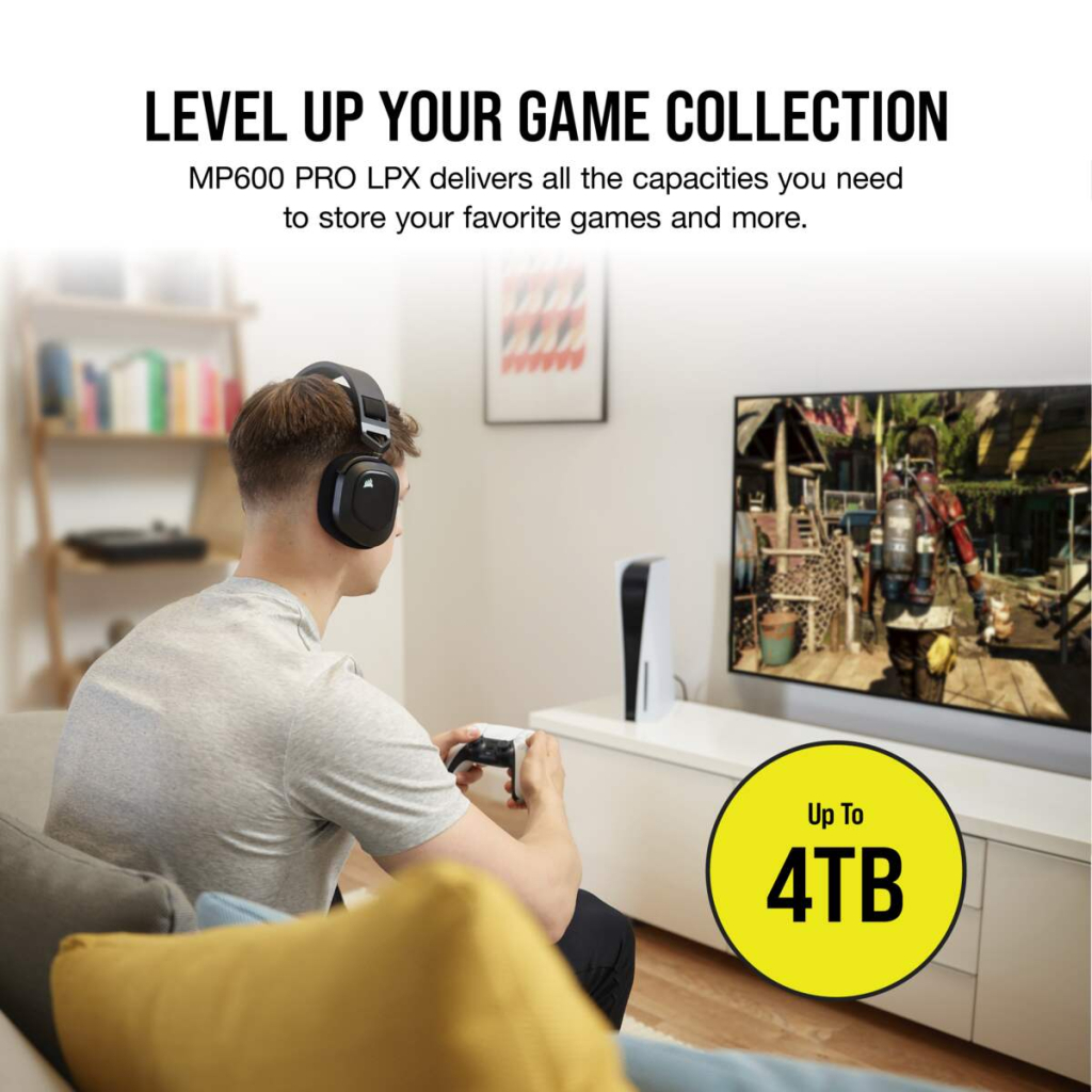 Накопитель SSD M.2 2280 4TB MP600PRO LPX Corsair (CSSD-F4000GBMP600PLP) - 3