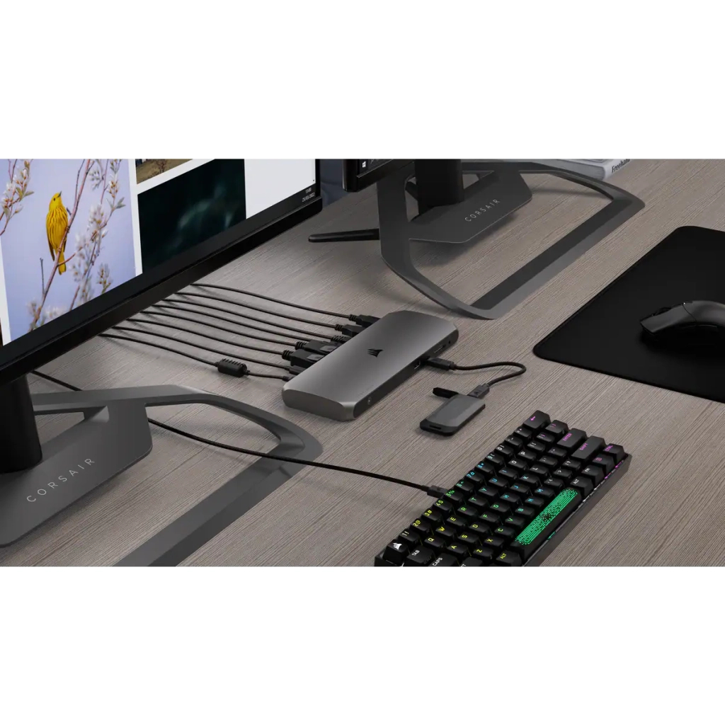 Накопитель SSD USB 3.2 4TB Corsair (CSSD-EX100U4TB) - 10