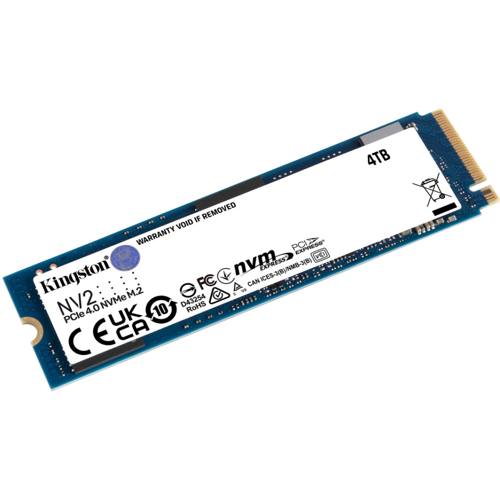 Накопитель SSD M.2 2280 4TB Kingston (SNV2S/4000G) - 2