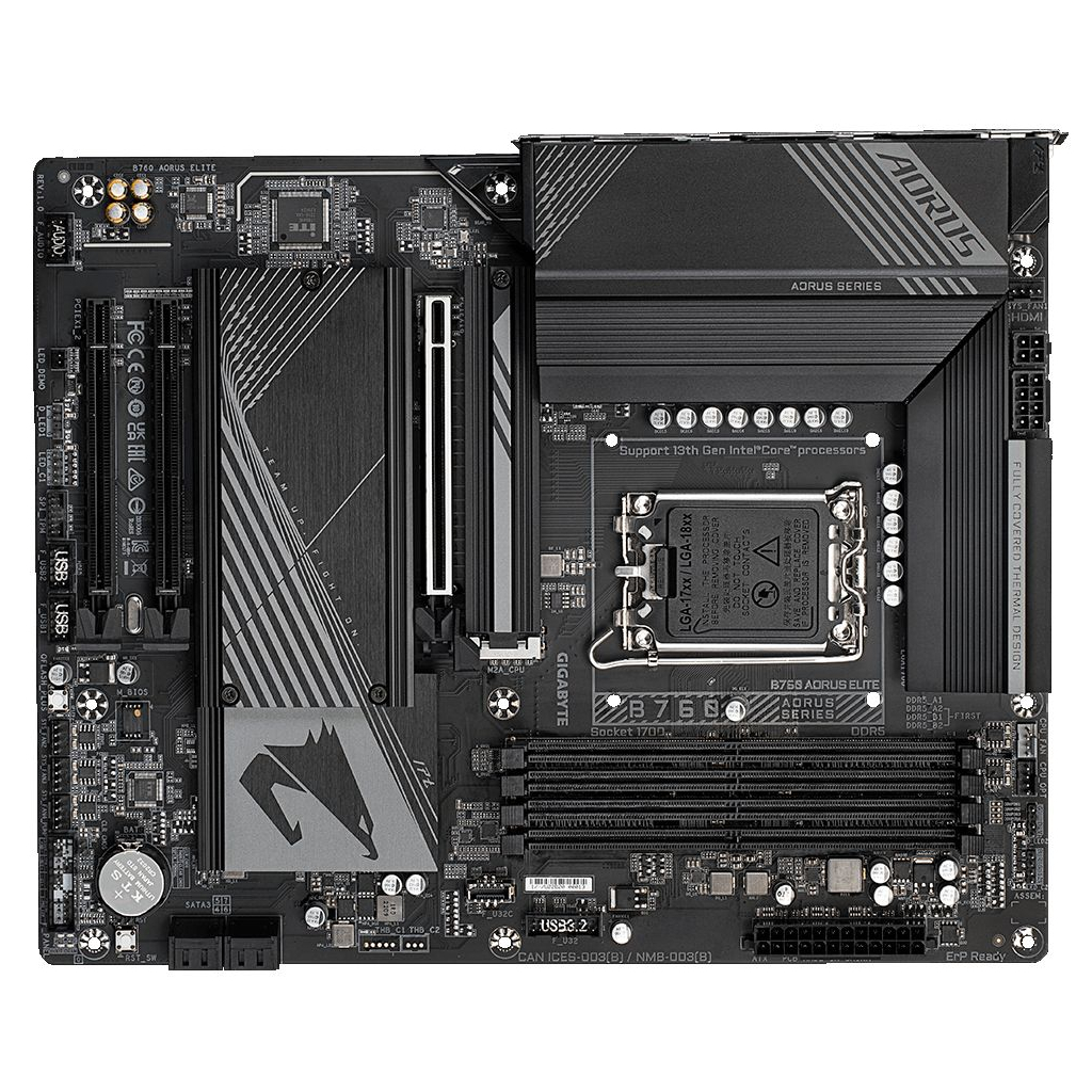 Материнская плата GIGABYTE B760 AORUS ELITE - 4