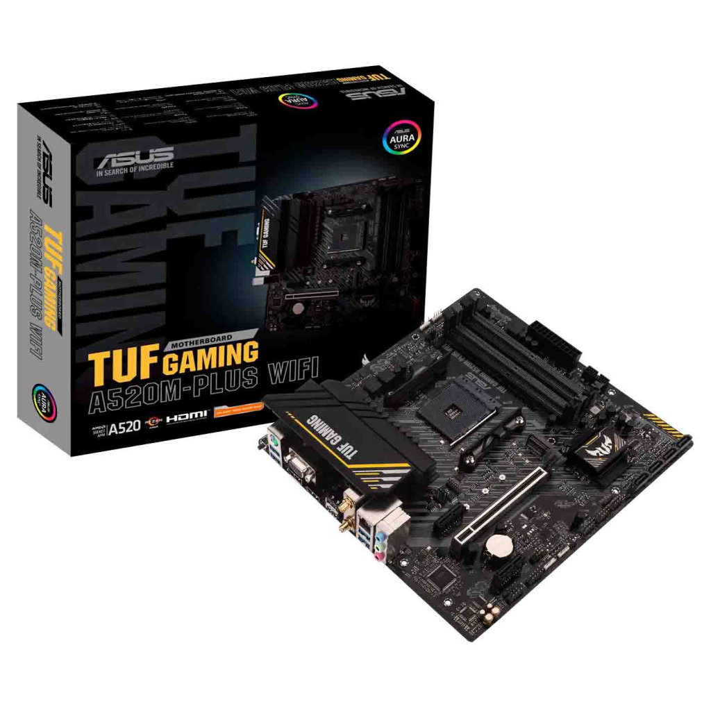 Материнская плата ASUS TUF GAMING A520M-PLUS WIFI