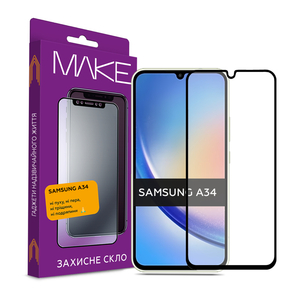 Стекло защитное MAKE Samsung A34 (MGF-SA34) Стекло защитное MAKE Samsung A34 (MGF-SA34)