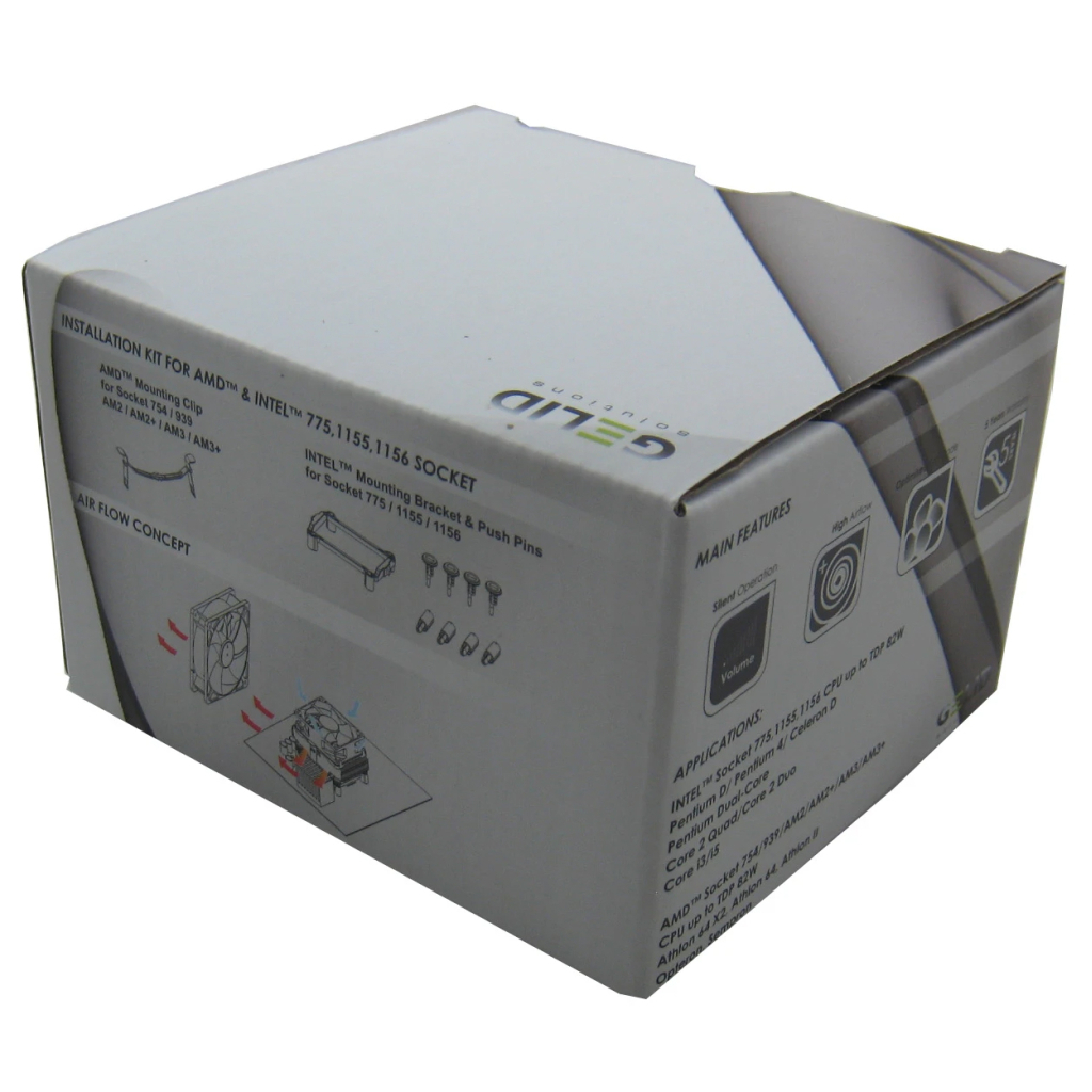 Кулер для процессора Gelid Solutions Siberian (CC-Siberian-01) - 6