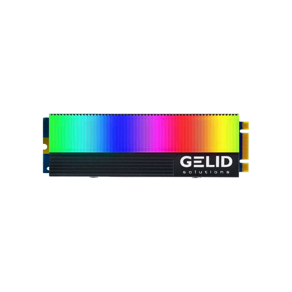 Радиатор охлаждения Gelid Solutions GLINT ARGB M.2 2280 SSD (M2-RGB-01) Радиатор охлаждения Gelid Solutions GLINT ARGB M.2 2280 SSD (M2-RGB-01)