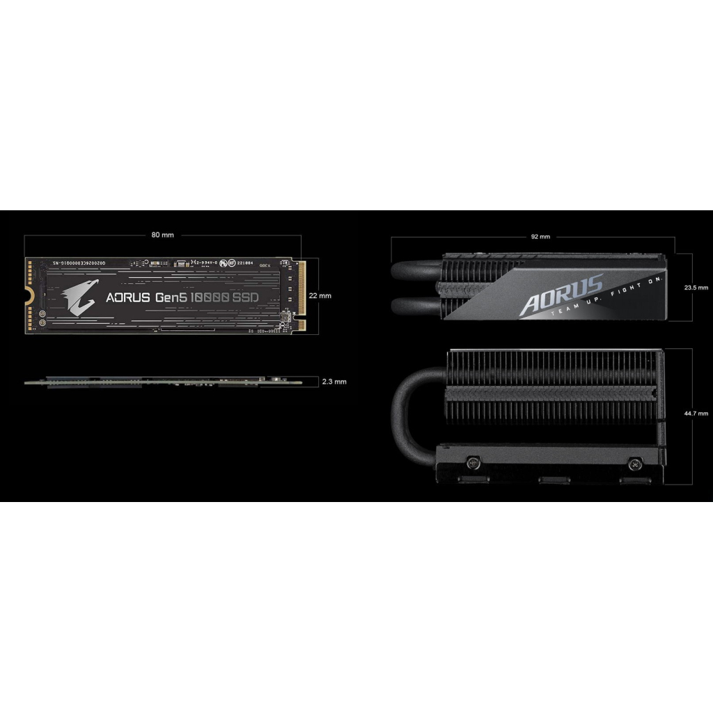 Накопитель SSD M.2 2280 2TB GIGABYTE (AG510K2TB) - 7