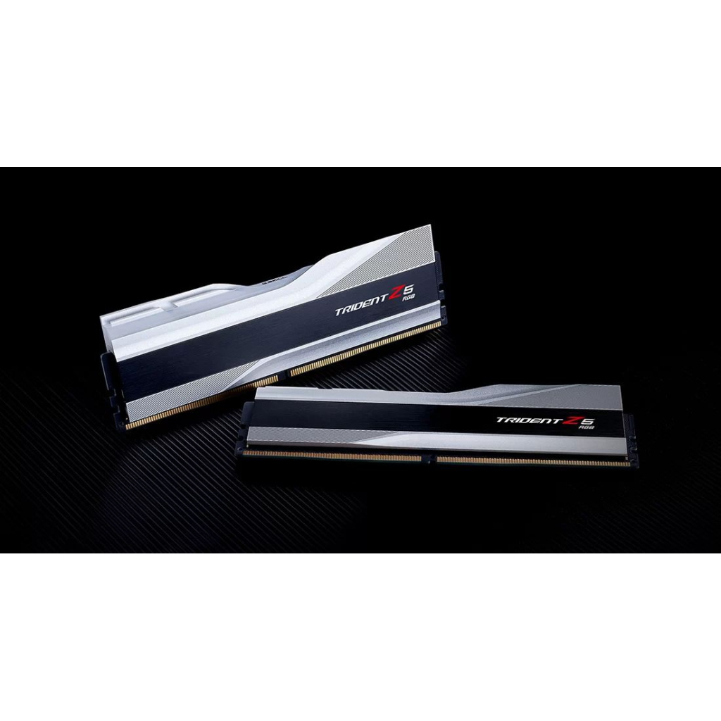 Модуль памяти для компьютера DDR5 32GB (2x16GB) 6600 Trident Z5 RGB Silver G.Skill (F5-6600J3440G16GX2-TZ5RS) - 5