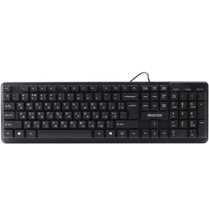 Клавиатура Maxxter KBM-U01-UA USB Black (KBM-U01-UA)