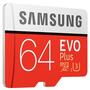 Карта памяти Samsung 64GB microSD class 10 EVO PLUS UHS-I (MB-MC64GA/RU) - 1