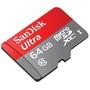 Карта памяти SanDisk 64GB microSD Class 10 UHS-I Ultra (SDSQUNS-064G-GN3MN) - 1
