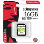 Карта памяти Kingston 16GB SDHC class 10 UHS-I Canvas Select (SDS/16GB) - 1