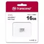 Карта памяти Transcend 16GB microSDHC class 10 UHS-I U1 (TS16GUSD300S) - 1