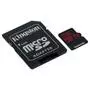 Карта памяти Kingston 512GB microSDXC class 10 UHS-I U3 Canvas React (SDCR/512GB) - 1
