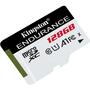 Карта памяти Kingston 128GB microSDXC class 10 UHS-I U1 A1 High Endurance (SDCE/128GB) - 1