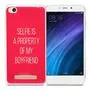 Чехол для моб. телефона Utty B&Z Ultra Thin Xiaomi Redmi 4A Селфі для парубка (307039) - 1