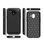Чехол для моб. телефона Laudtec для Samsung J2 2018/J250 Carbon Fiber (Black) (LT-J250F) - 2