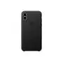 Чехол для моб. телефона Apple iPhone XS Leather Case - Black, Model (MRWM2ZM/A) - 1