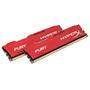 Модуль памяти для компьютера DDR3 16Gb (2x8GB) 1600 MHz HyperX Fury Red Kingston Fury (ex.HyperX) (HX316C10FRK2/16) - 1