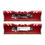 Модуль памяти для компьютера DDR4 16GB (2x8GB) 2400 MHz Flare X Red G.Skill (F4-2400C15D-16GFXR) - 1