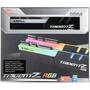 Модуль памяти для компьютера DDR4 16GB (2x8GB) 3000 MHz TridentZ RGB Black G.Skill (F4-3000C16D-16GTZR) - 1