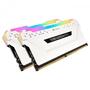 Модуль памяти для компьютера DDR4 16GB (2x8GB) 3000 MHz Vengeance RGB PRO Corsair (CMW16GX4M2C3000C15W) - 1