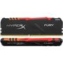 Модуль памяти для компьютера DDR4 16GB (2x8GB) 3000 MHz HyperX Fury Kingston Fury (ex.HyperX) (HX430C15FB3AK2/16) - 1