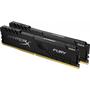 Модуль памяти для компьютера DDR4 32GB (2x16GB) 3466 MHz HyperX FURY Black Kingston Fury (ex.HyperX) (HX434C16FB3K2/32) - 1