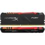 Модуль памяти для компьютера DDR4 32GB (2x16GB) 3200 MHz HyperX Fury Black Kingston Fury (ex.HyperX) (HX432C16FB3AK2/32) - 1