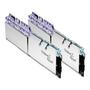 Модуль памяти для компьютера DDR4 16GB (2x8GB) 3600 MHz Trident Z RGB Royal Silver G.Skill (F4-3600C18D-16GTRS) - 2