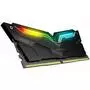 Модуль памяти для компьютера DDR4 32GB (2x16GB) 3200 MHz T-Force Night Hawk RGB Black Team (TF1D432G3200HC16CDC0) - 1