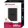 Накопитель SSD USB 3.1 480GB Transcend (TS480GESD230C) - 5