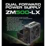 Блок питания Zalman 500W (ZM500-LX) - 3