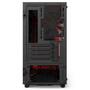 Корпус NZXT H400i MATTE BLACK/RED (CA-H400W-BR) - 2