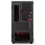 Корпус NZXT H400i MATTE BLACK/RED (CA-H400W-BR) - 2