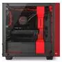 Корпус NZXT H400i MATTE BLACK/RED (CA-H400W-BR) - 3