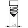 Лампочка PHILIPS E14 60W 230V B35 FR 1CT/10X10F Stan (8711500011763) - 1