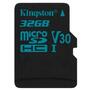 Карта памяти Kingston 32GB microSDHC class 10 UHS-I U3 Canvas Go (SDCG2/32GB) - 1