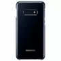Чехол для моб. телефона Samsung Galaxy S10e (G970) LED Cover Black (EF-KG970CBEGRU) - 1