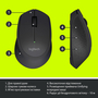 Мышка Logitech M280 Black (910-004287) - 5
