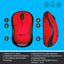 Мышка Logitech M220 Silent Red (910-004880) - 5