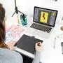 Графический планшет Wacom Intuos M Bluetooth black (CTL-6100WLK-N) - 9