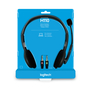 Наушники Logitech H111 Stereo Headset with 1*4pin jack (981-000593) - 4