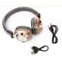 Наушники Vinga HBT050 Bluetooth Brown (HBT050BR) - 4