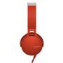 Наушники SONY MDR-XB550AP Red (MDRXB550APR.E) - 1