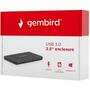 Карман внешний Gembird 2.5" USB3.0 black (EE2-U3S-3) - 5