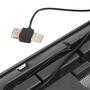 Подставка для ноутбука Omega Laptop Cooler pad "ICE CUBE" 14cm fan USB port black (OMNCPC) - 2