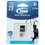 USB флеш накопитель Team 8GB C12G Black USB 2.0 (TC12G8GB01) - 4