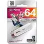 USB флеш накопитель Silicon Power 64GB Luxmini 320 USB 2.0 (SP064GBUF2320V1W) - 3